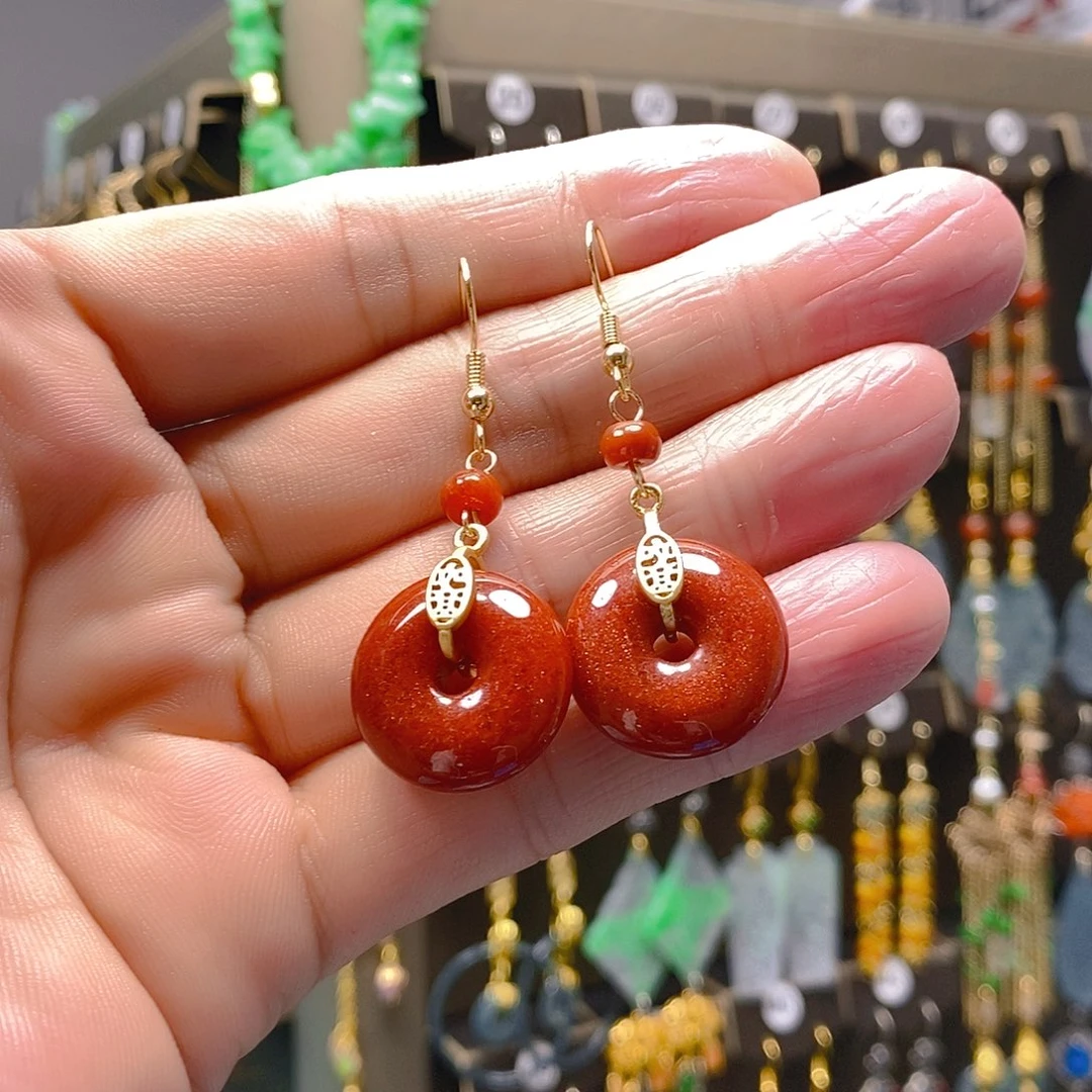 未镶嵌翡翠耳饰翡翠