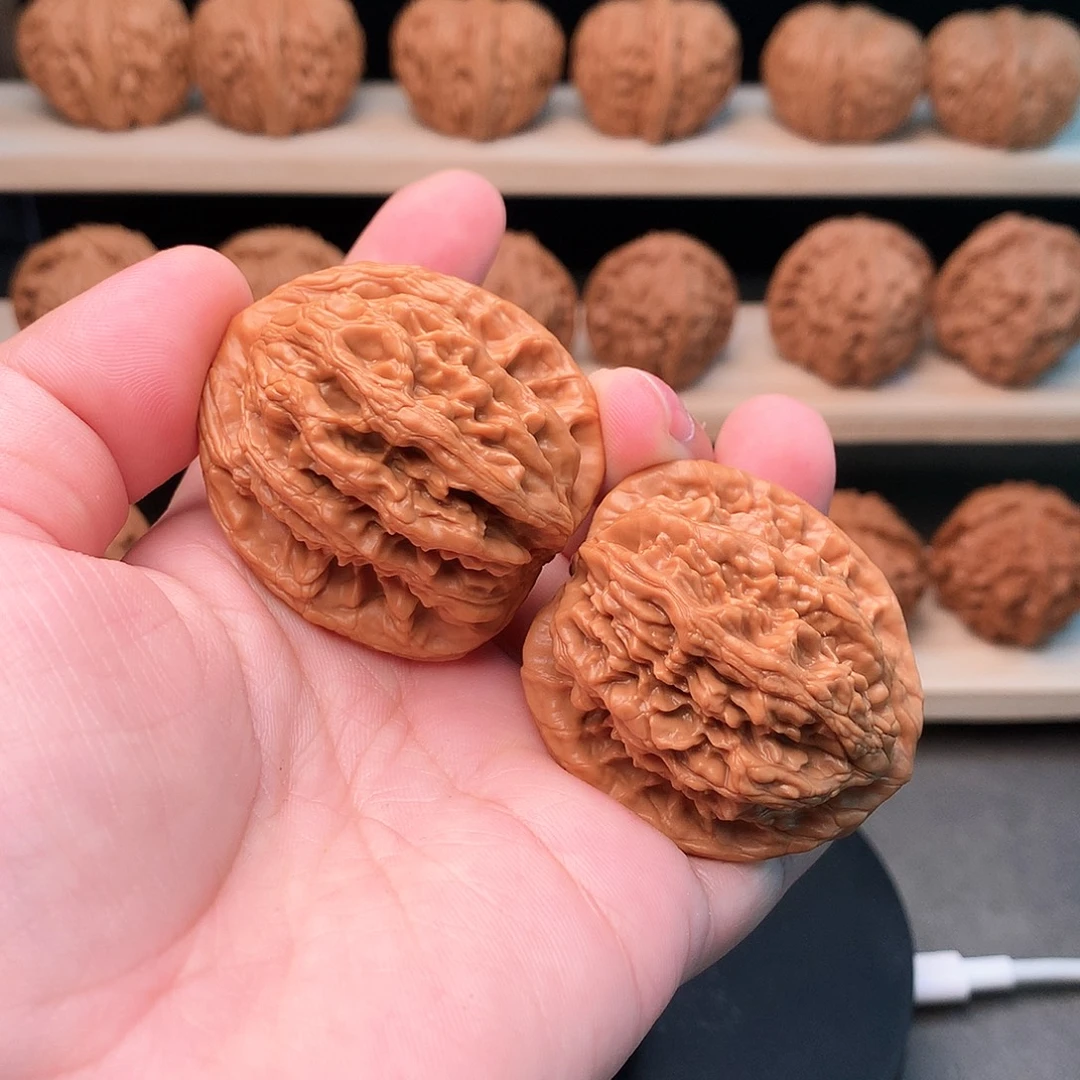 吊坠文玩核桃221号虎头39+