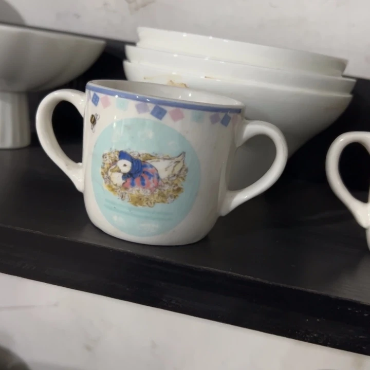 库存尾货彼得兔杯一个