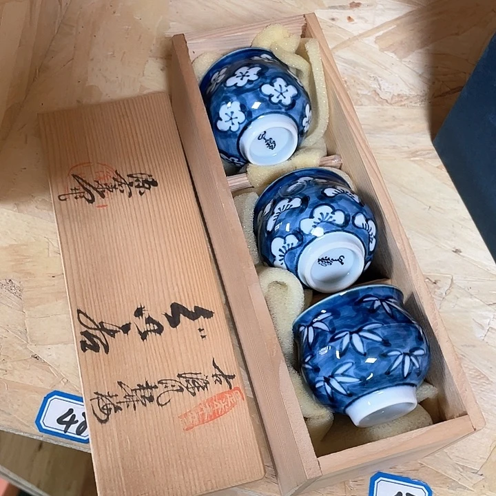 瓷片010 一人直播，看品直播间说序号