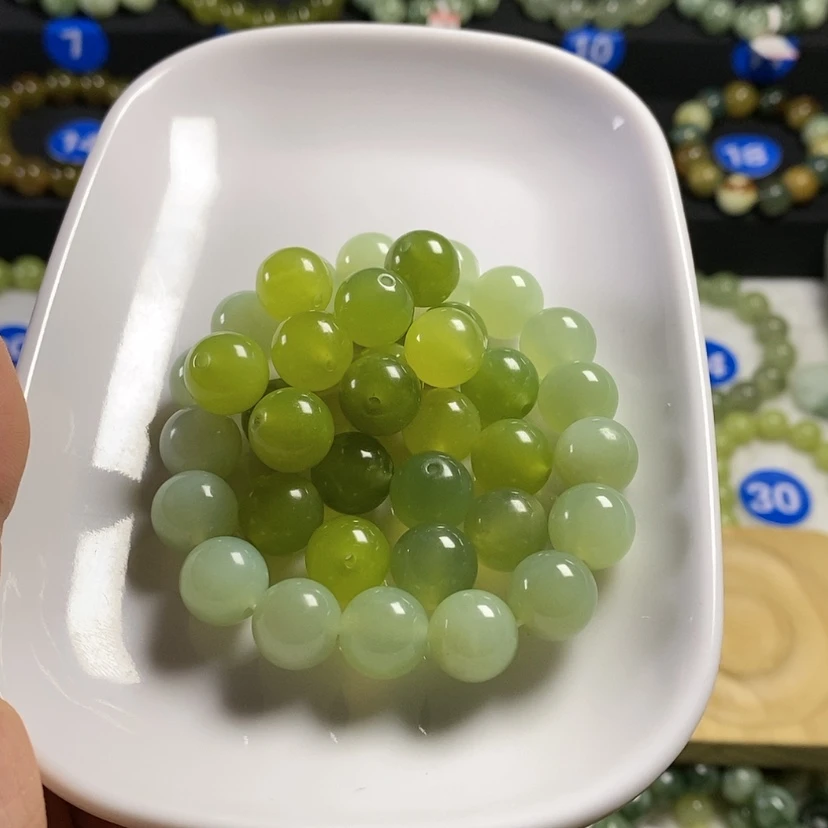 【闪购商品】蛇纹石玉手链未镶嵌t****g