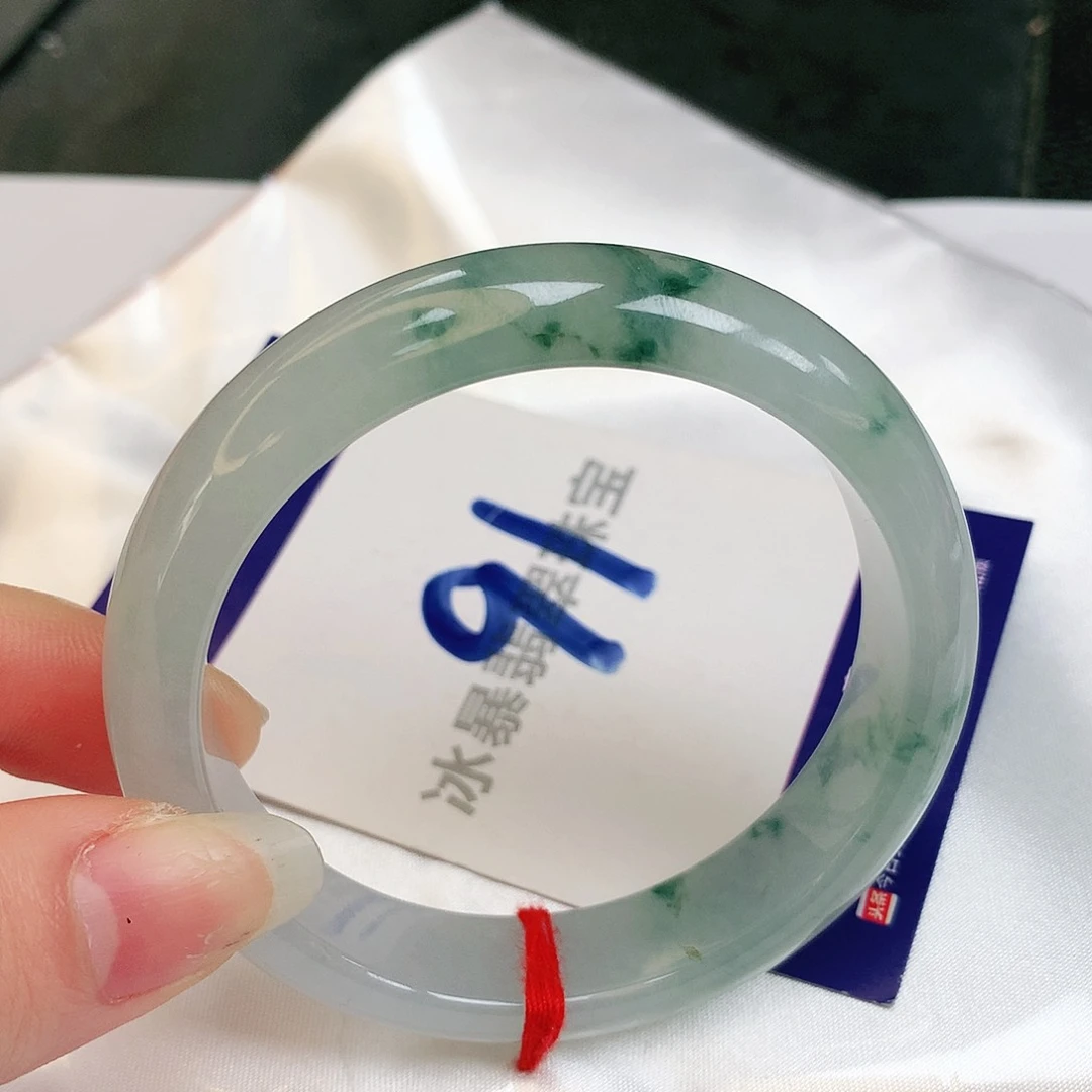 翡翠手镯未镶嵌缅甸天然a货翡翠