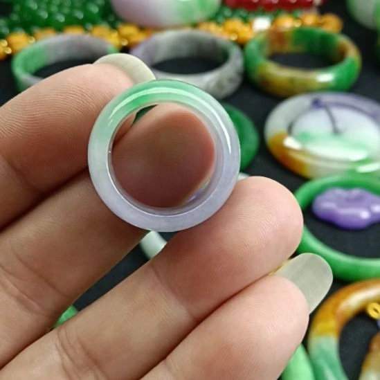 翡翠未镶嵌挂件翡翠