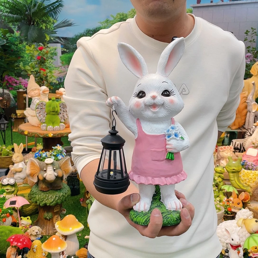 红陶花园庭院摆件