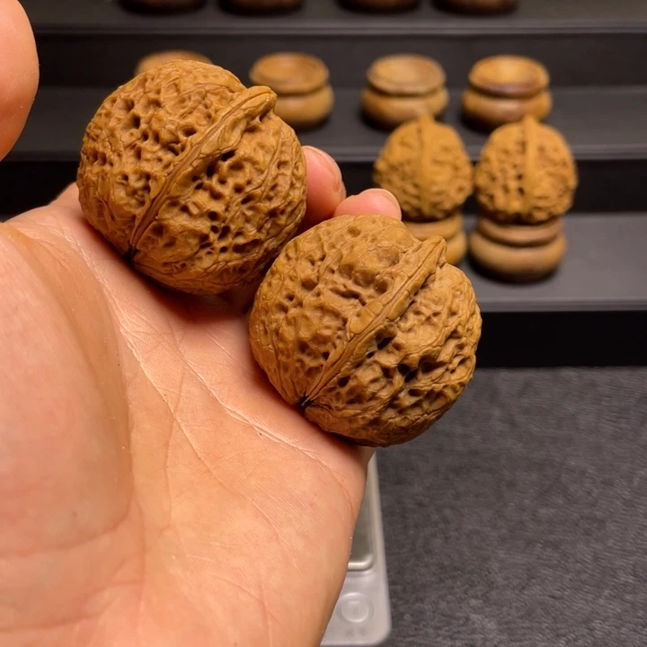 文玩核桃吊坠F白玉金蟾41.8