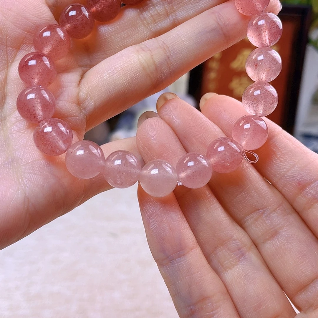 水晶银S925镶嵌手串