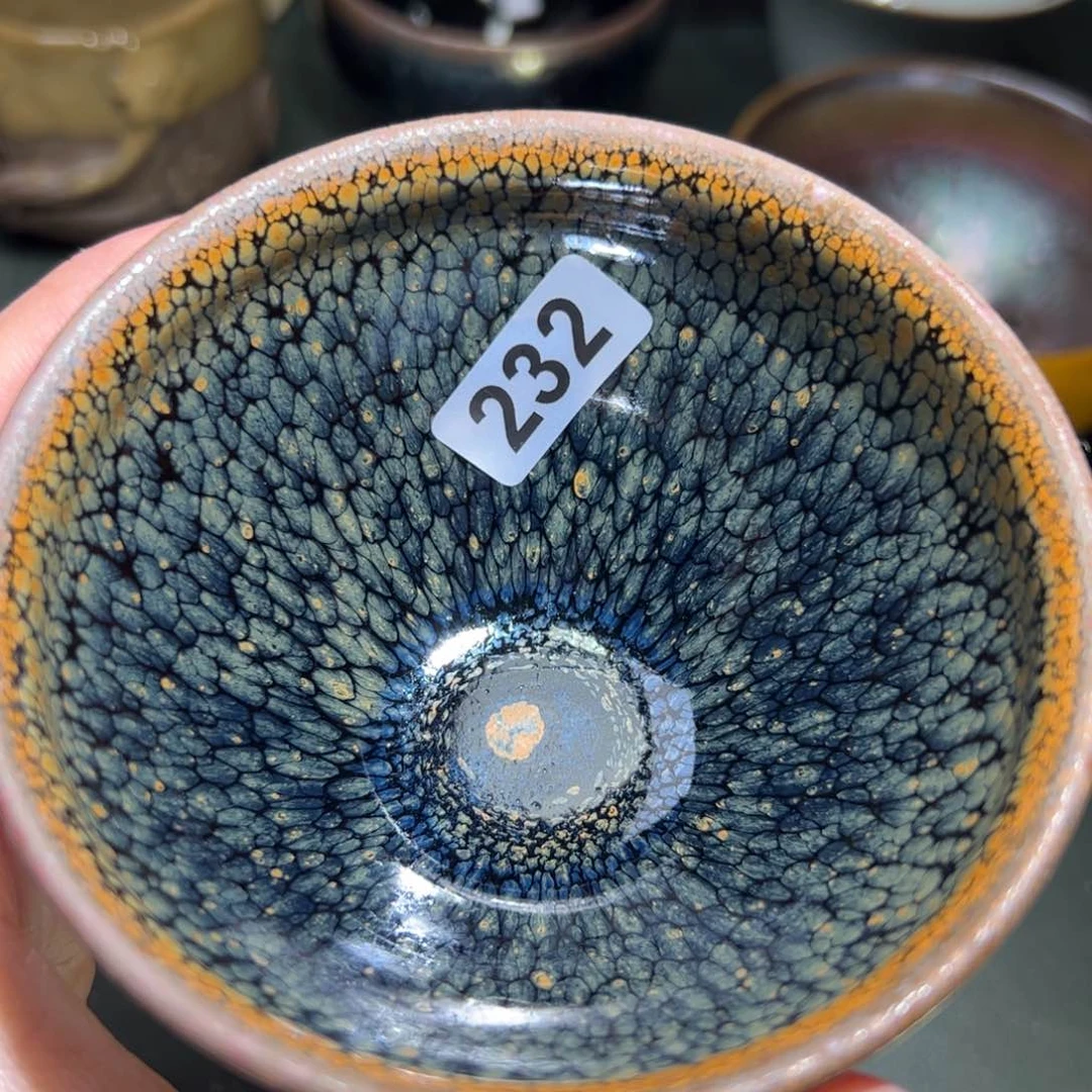 茶盏全手工原矿原釉建盏