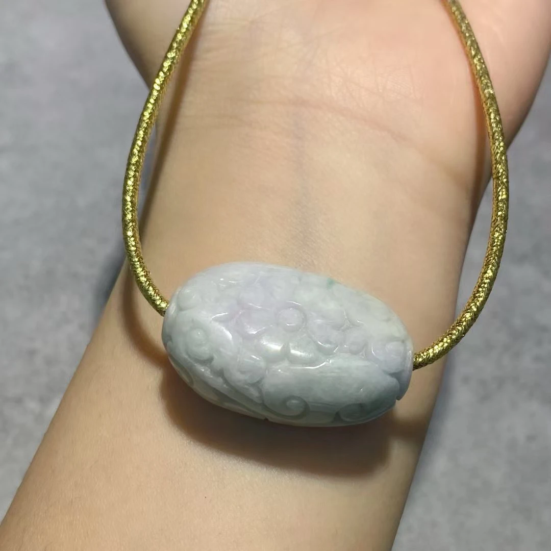 翡翠吊坠项链磁吸款