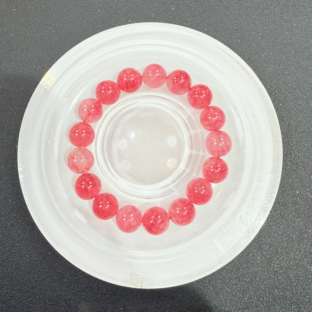粉色12mm手串发一条C31