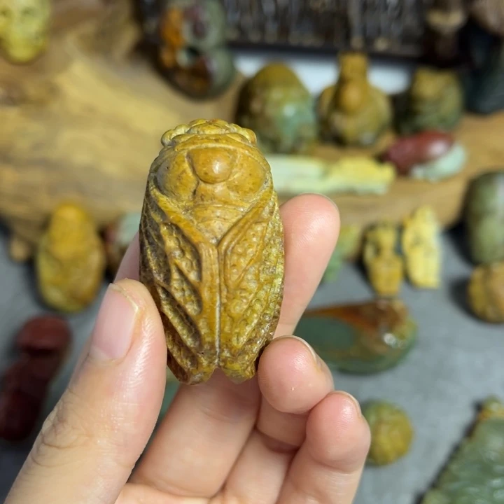 岫岩河磨玉（透闪石质玉）未镶嵌挂件