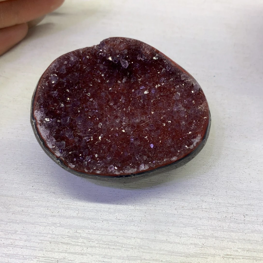 水晶摆件婷未镶嵌古*人