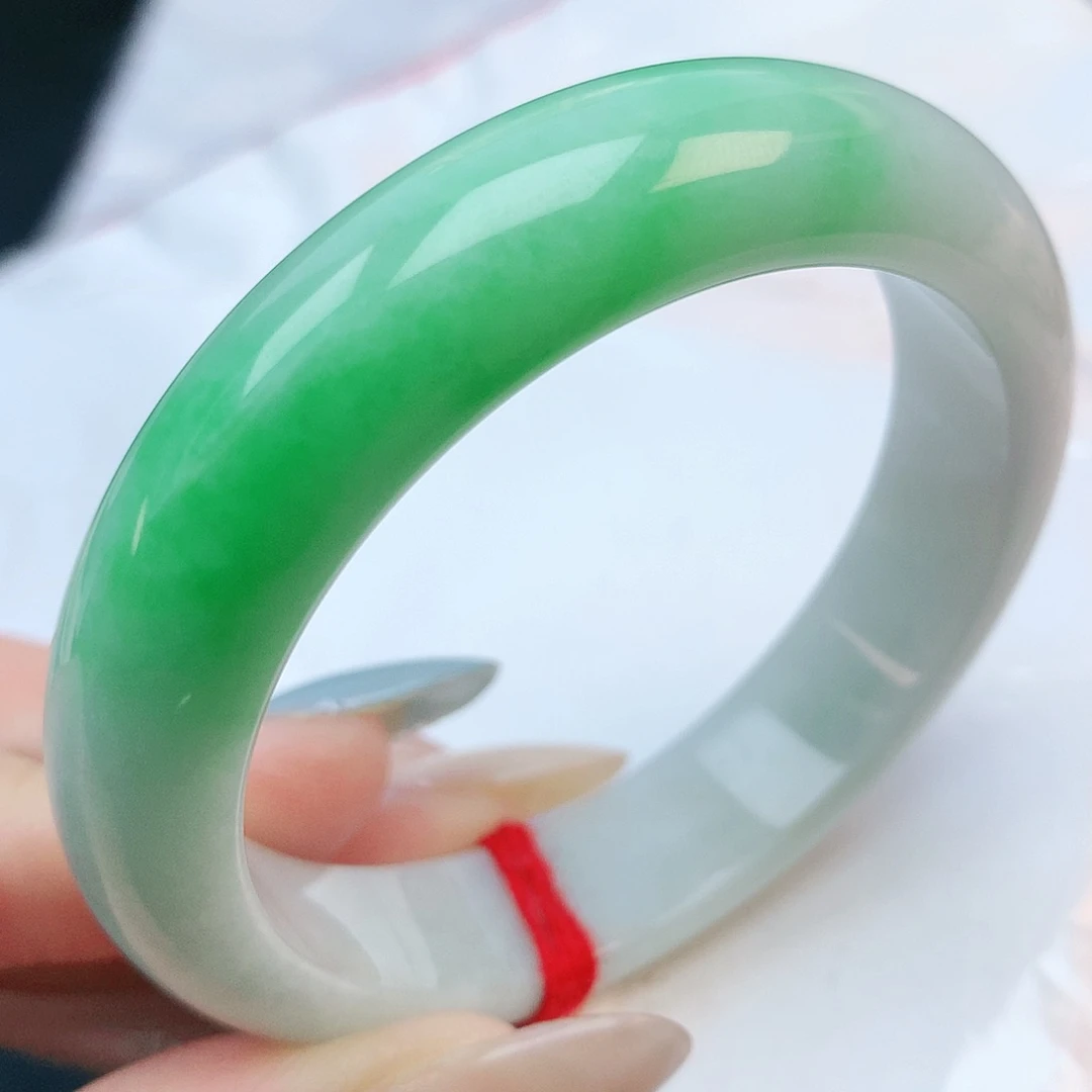 未镶嵌手镯翡翠51圈口882506