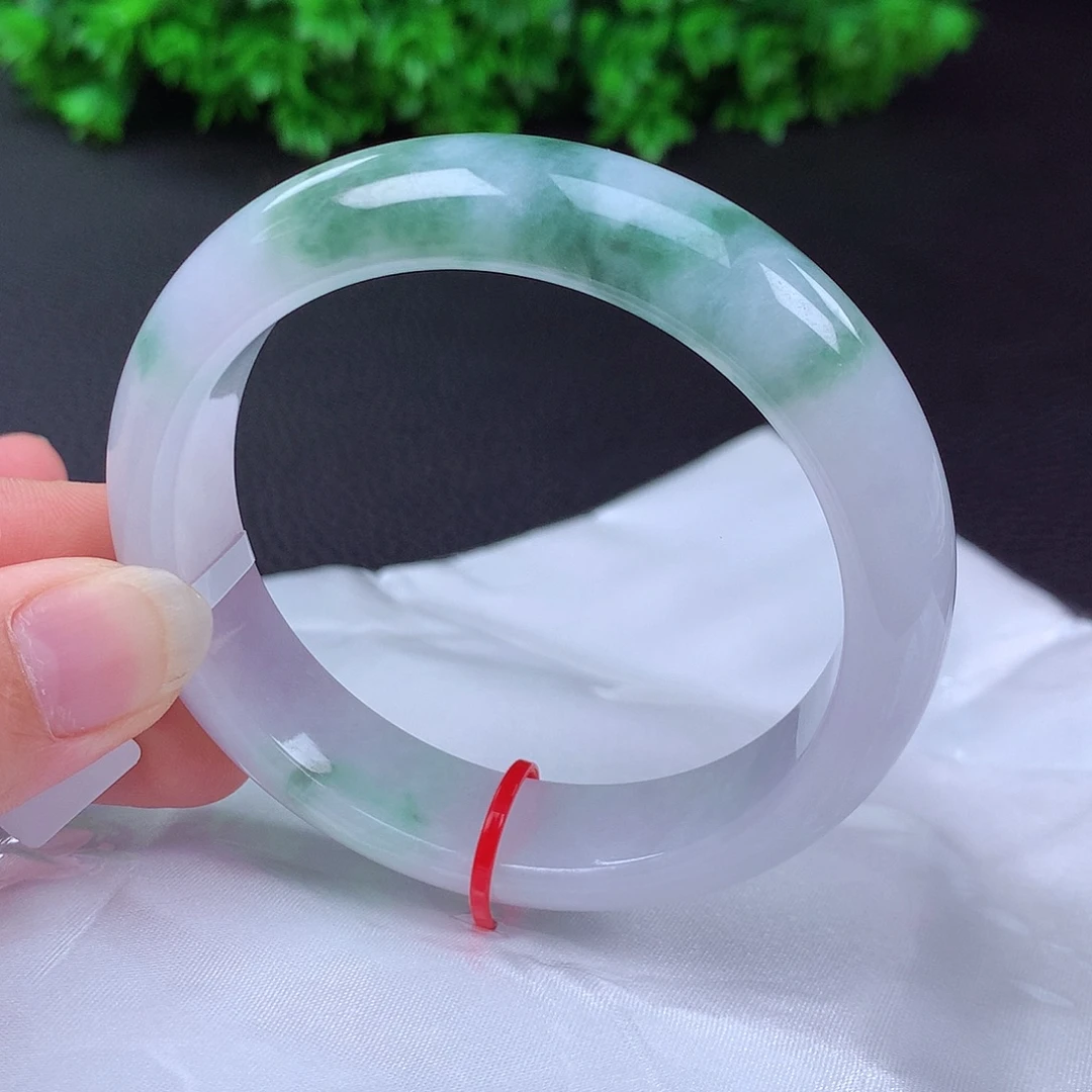 翡翠手镯未镶嵌57圈口431807