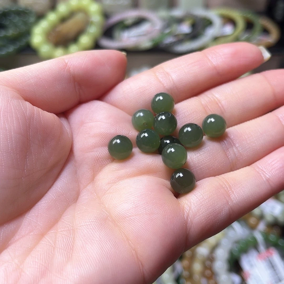 手链未镶嵌和田玉6*6