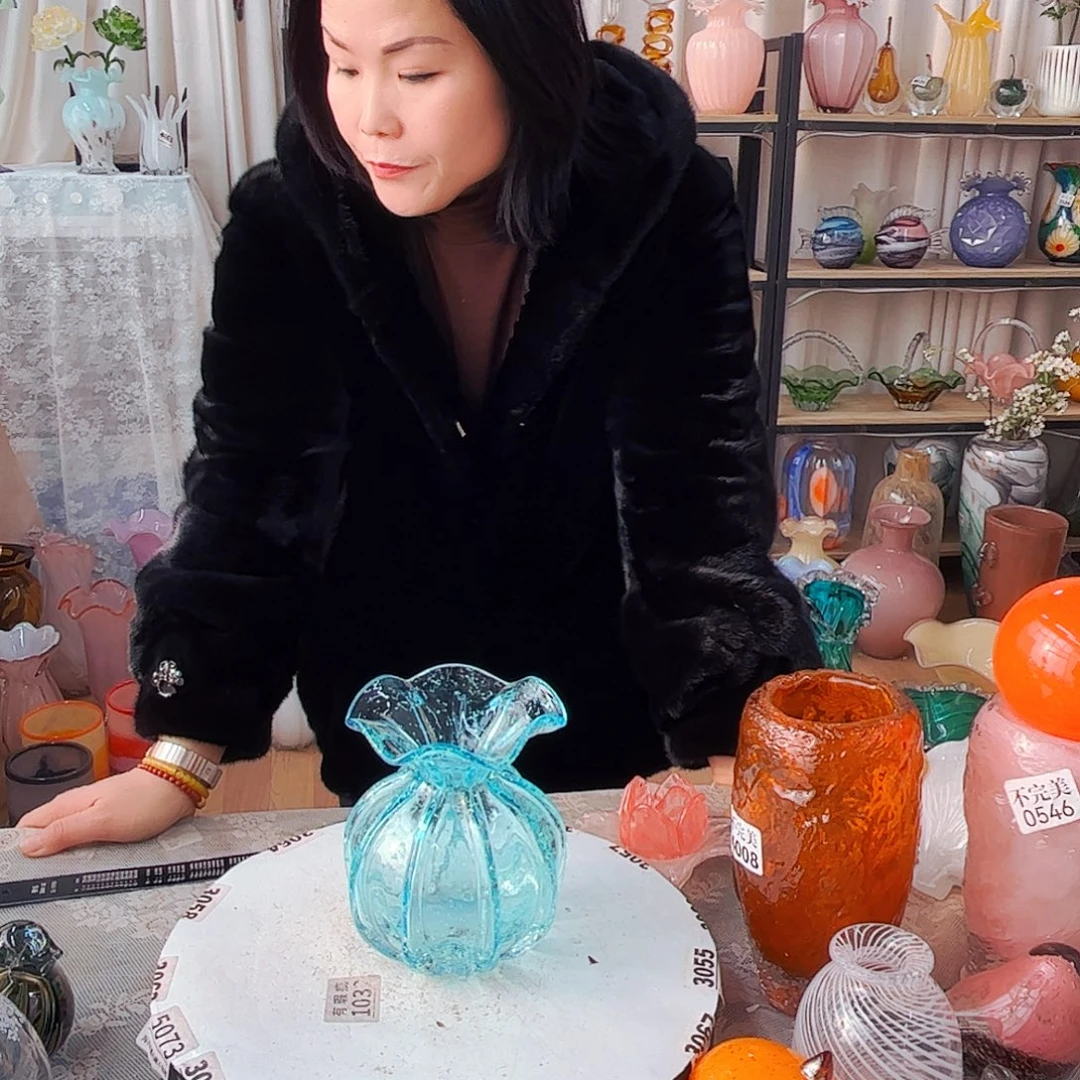 夜光瓶家悦琉璃工艺品福利