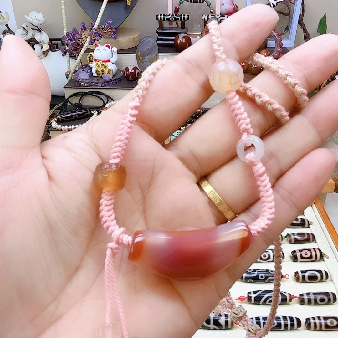 合金颈饰玛瑙/玉髓