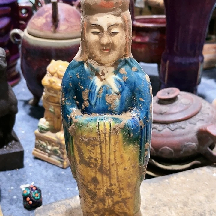 瓦当摆件摆件茶桌茶台陶瓷