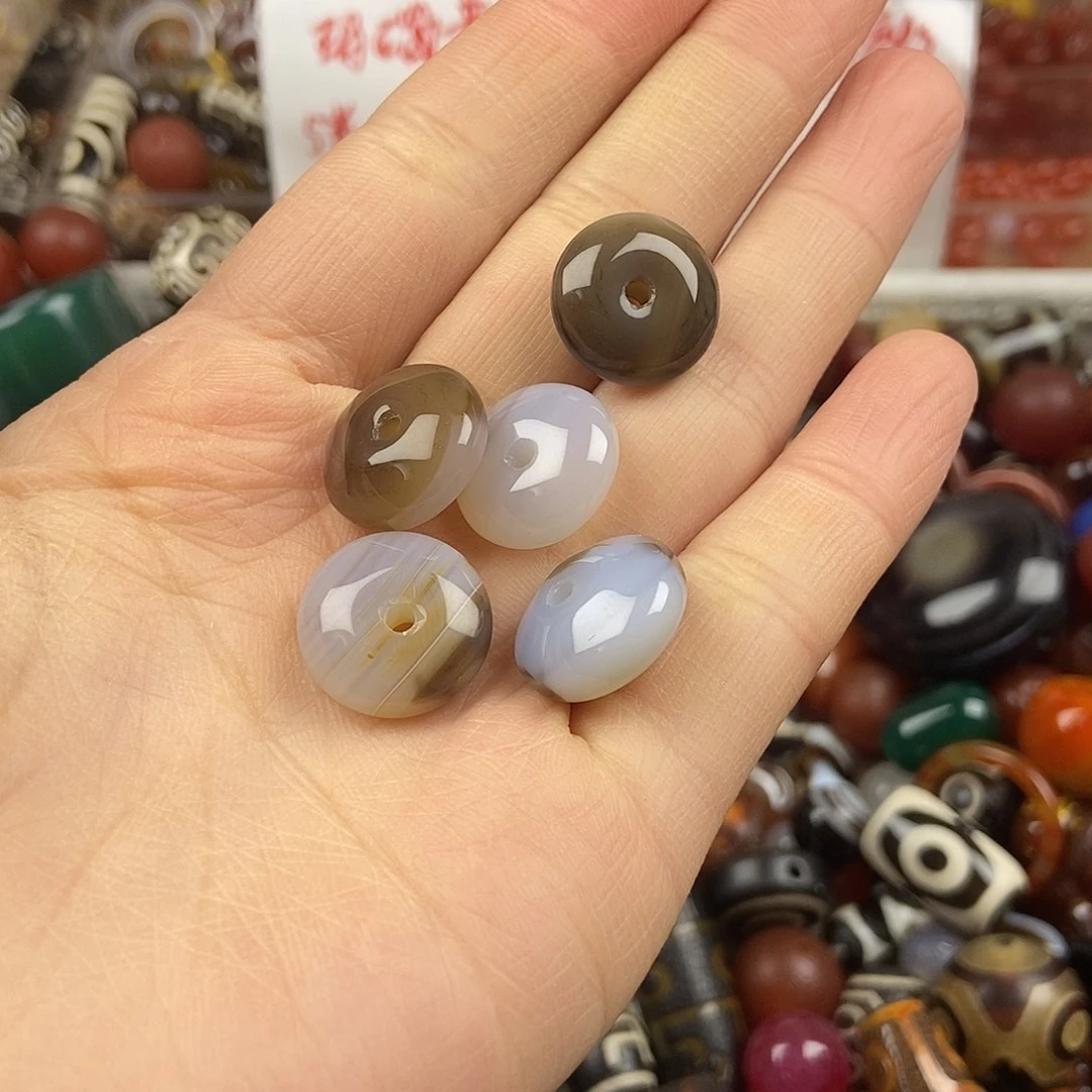 玛瑙/玉髓未镶嵌玛瑙配珠玛瑙散珠