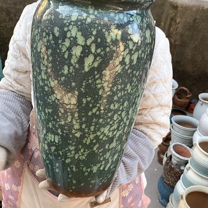 紫砂花盆正品口20高42