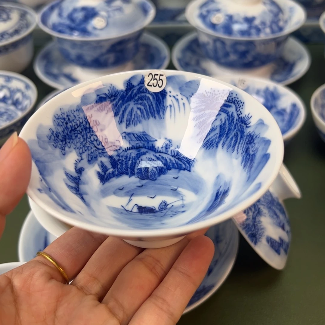 木木景德镇纯手工纯手绘茶具255