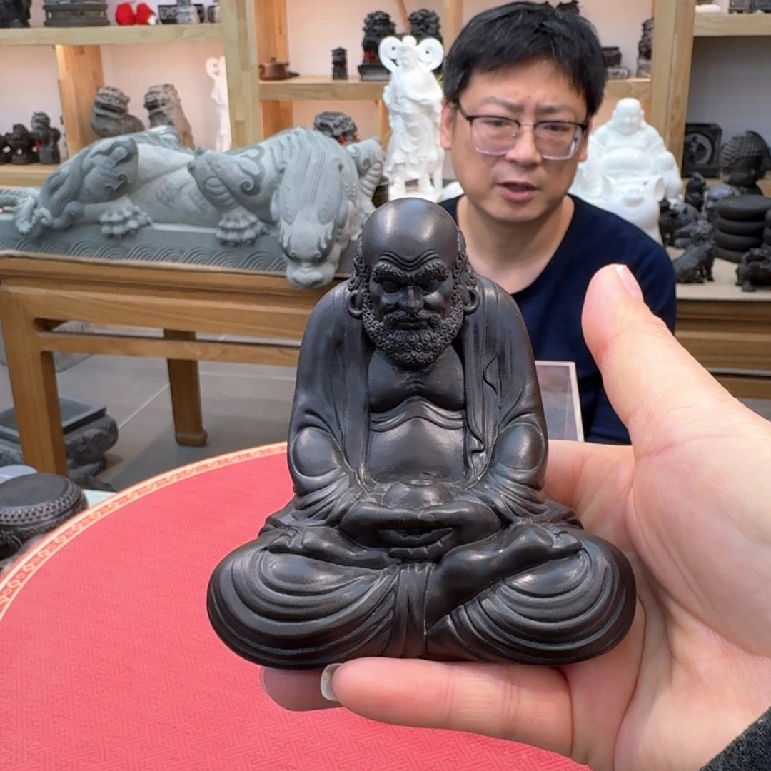 西安石晋錾石雕手工雕刻摆件
