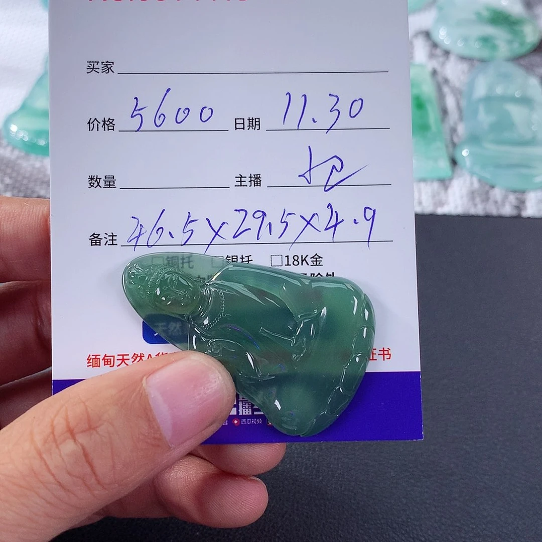 【闪购商品】颈饰未镶嵌翡翠