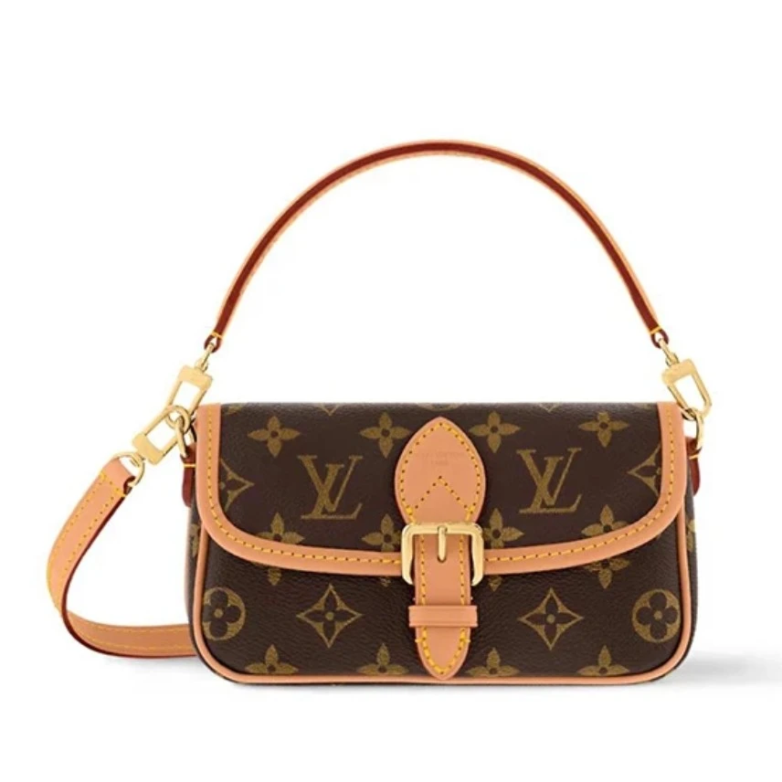 99新 LouisVuitton/路易威登 老花法棍手提单肩包