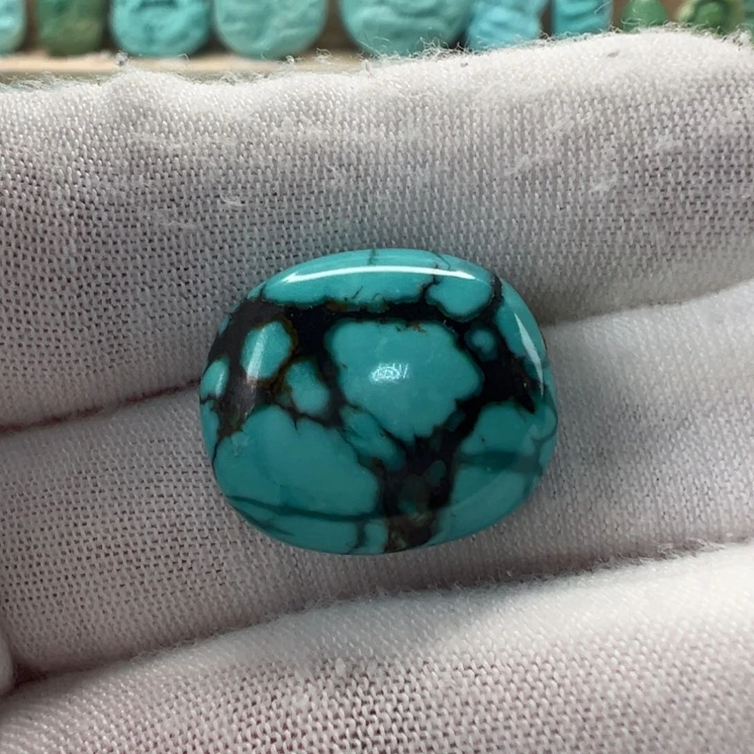 未镶嵌绿松石随形16mm