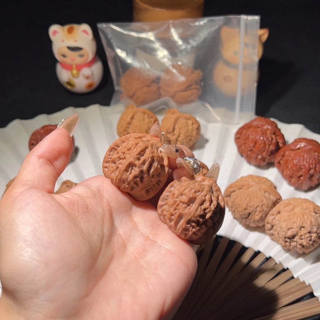 吊坠文玩核桃33小油豆