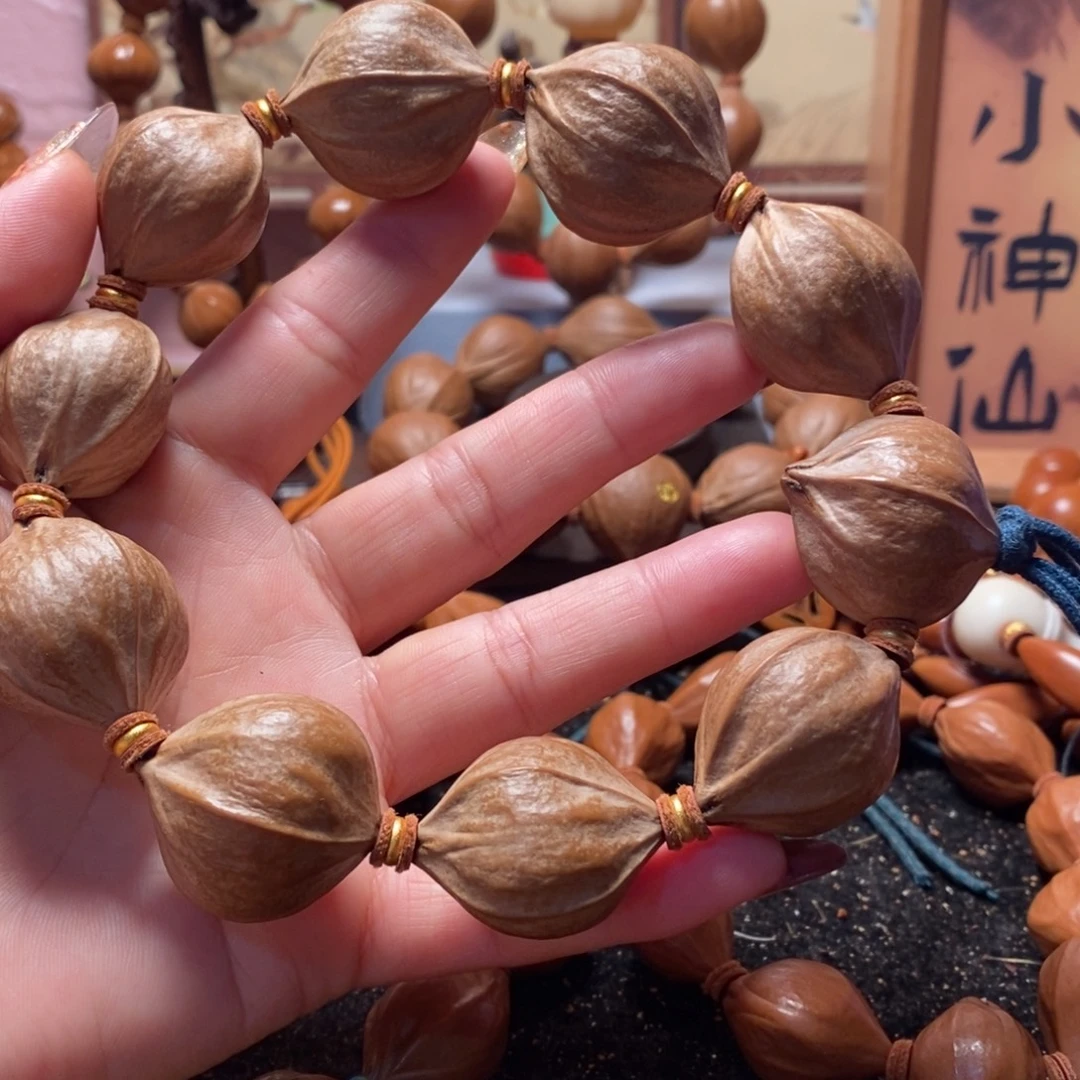 橄榄核手串/手链2.6四花原皮