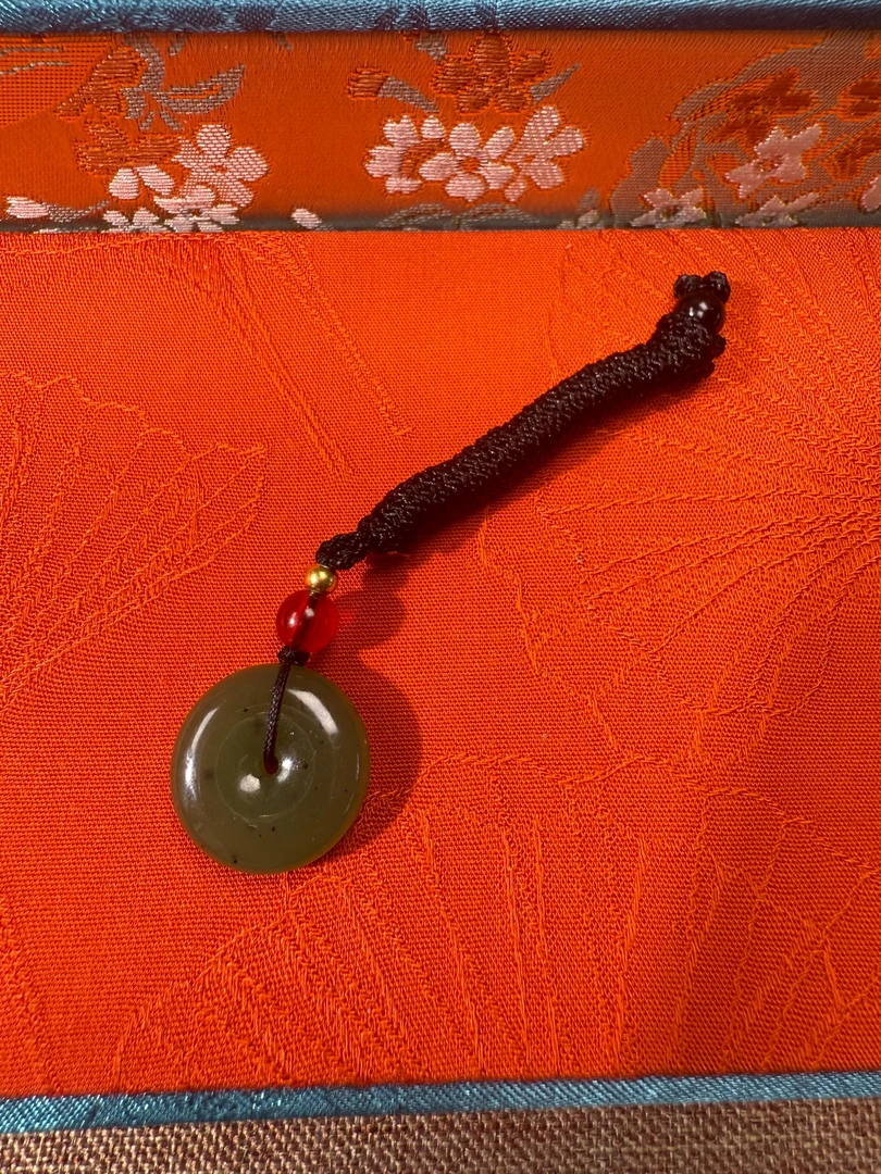 碧玉平安扣挂件玉石玉坠