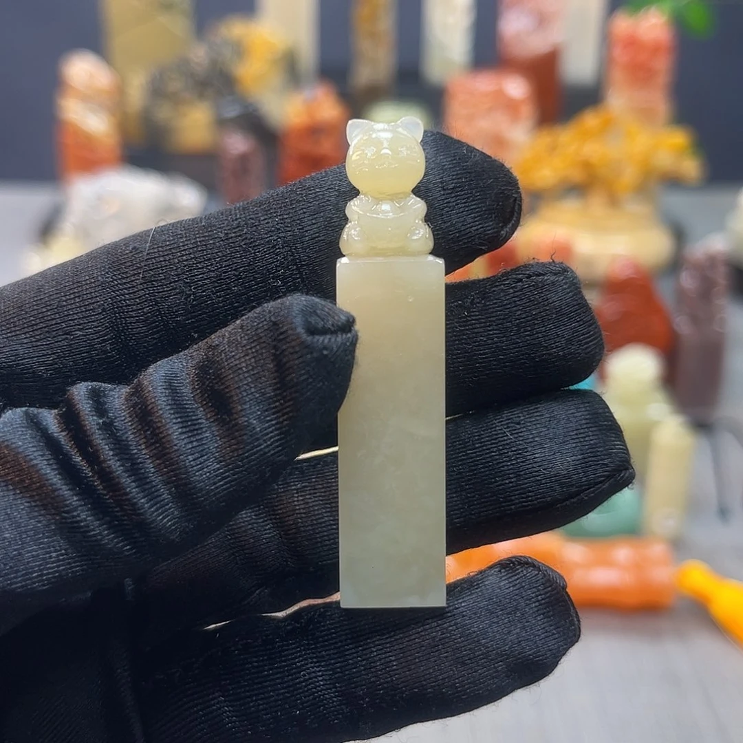 巴林石印石包邮包刻691