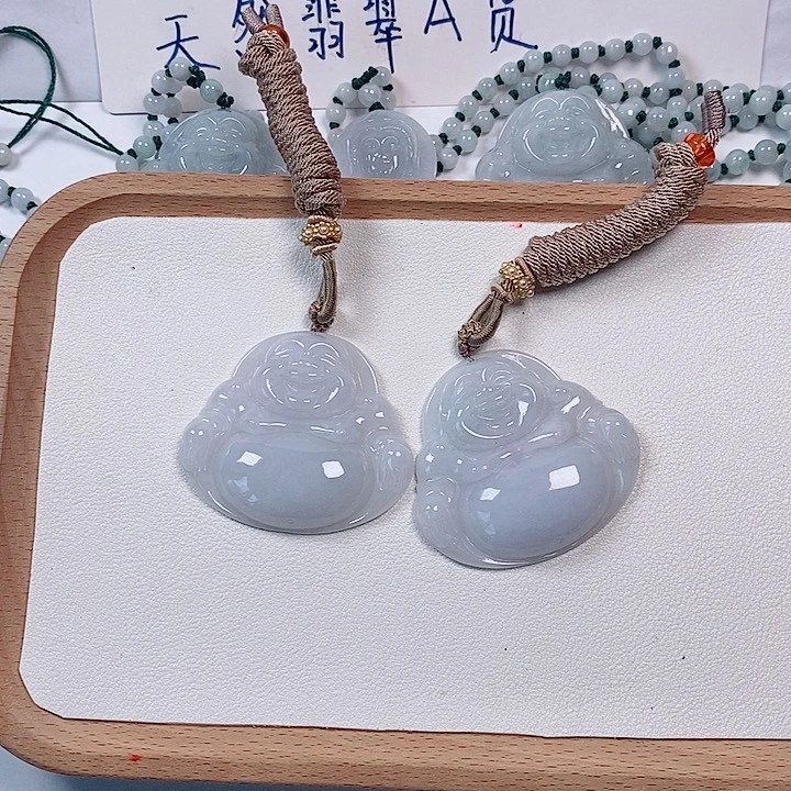 翡翠未镶嵌颈饰天然多样性发货一件