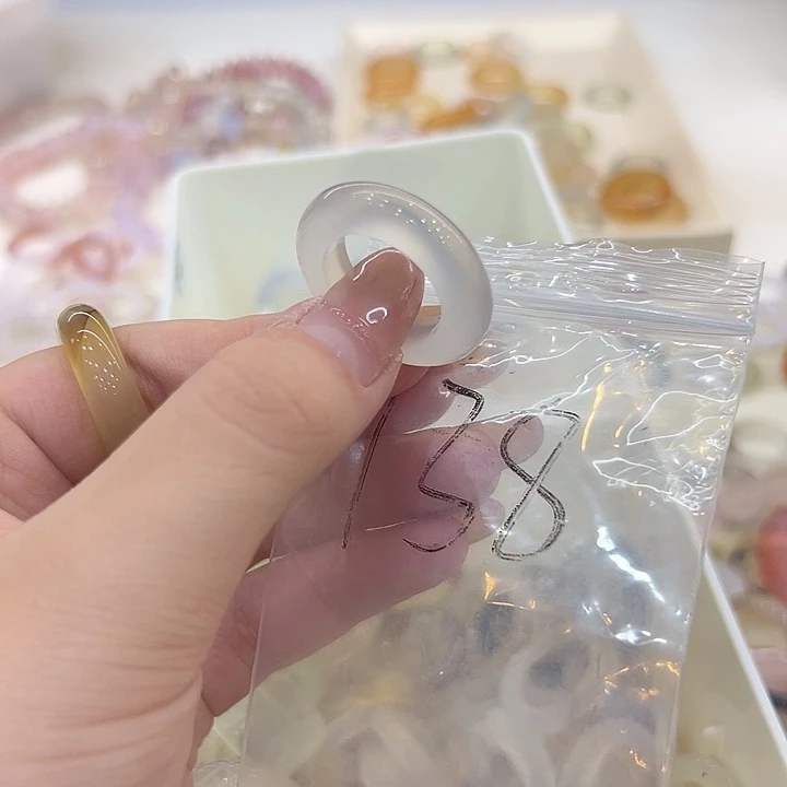 合金戒指玛瑙/玉髓138港18