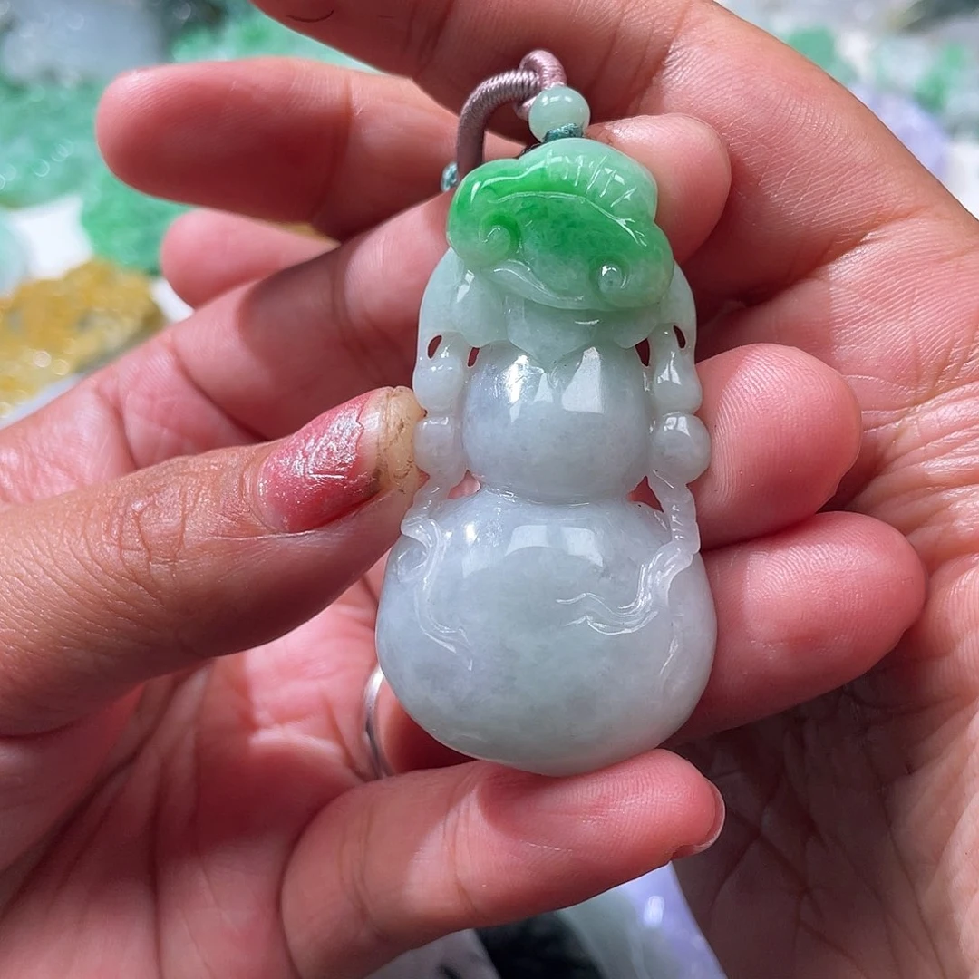 颈饰未镶嵌翡翠翡玉缘翡翠
