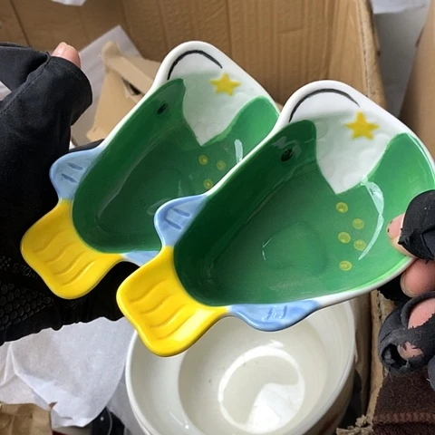盘陶瓷制品满25拼单发货默认微瑕