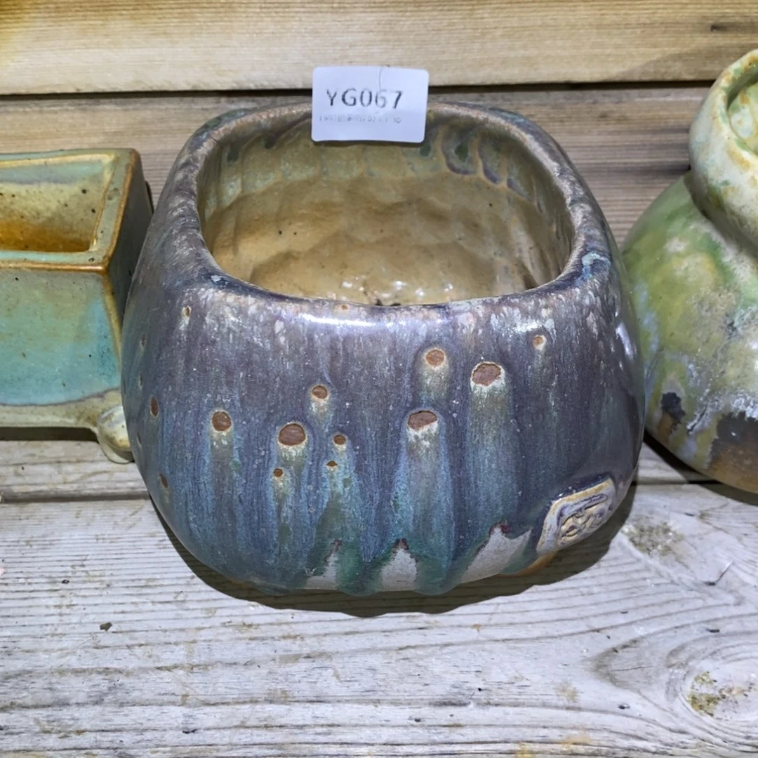 粗砂花盆淡**YG067盆盆盆