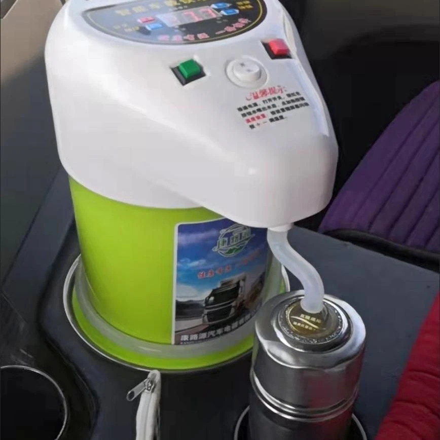 圆柱款车载饮水机24V12V货车家用车烧水壶烧水器加热保温