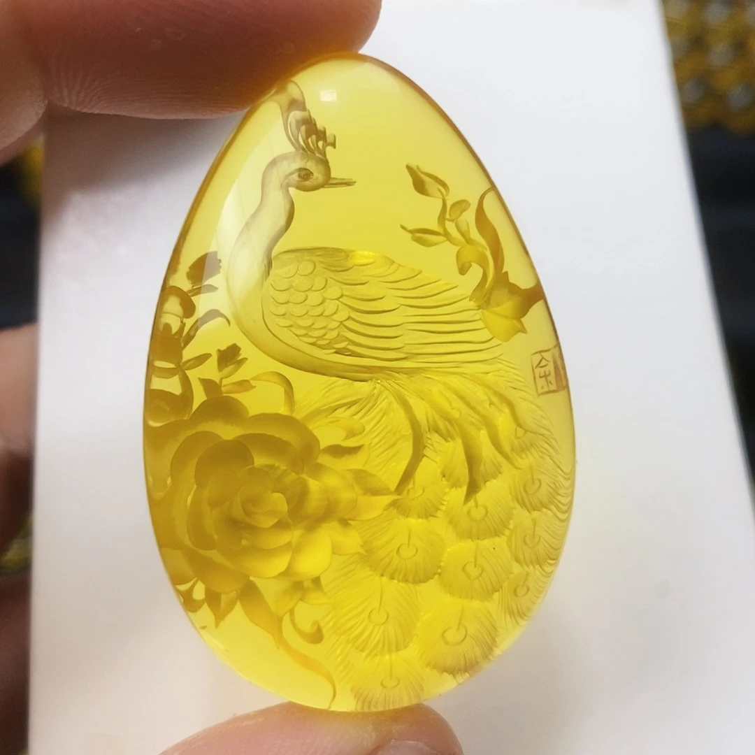 【闪购商品】未镶嵌吊坠(不含链)金珀