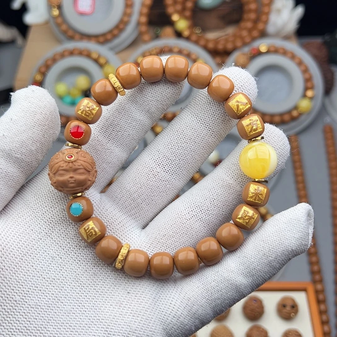 猴头核桃吊坠9.6mm全品老型猴头手串私人订制特价福利友情价