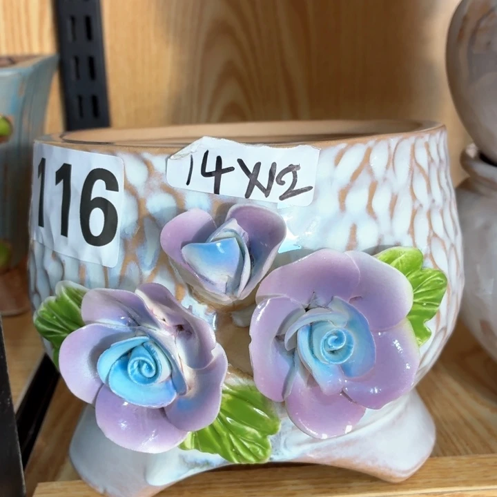 多肉花盆满15包邮