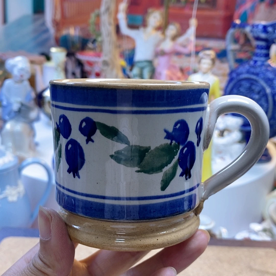 骨瓷手绘瓷器欧瓷咖啡杯水晶杯