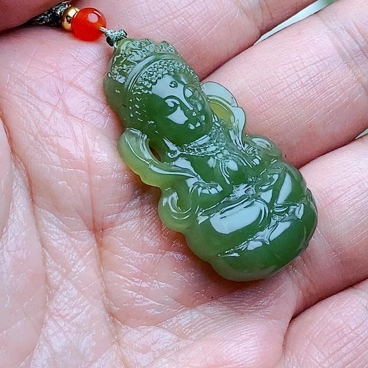 和田玉吊坠(不含链)未镶嵌