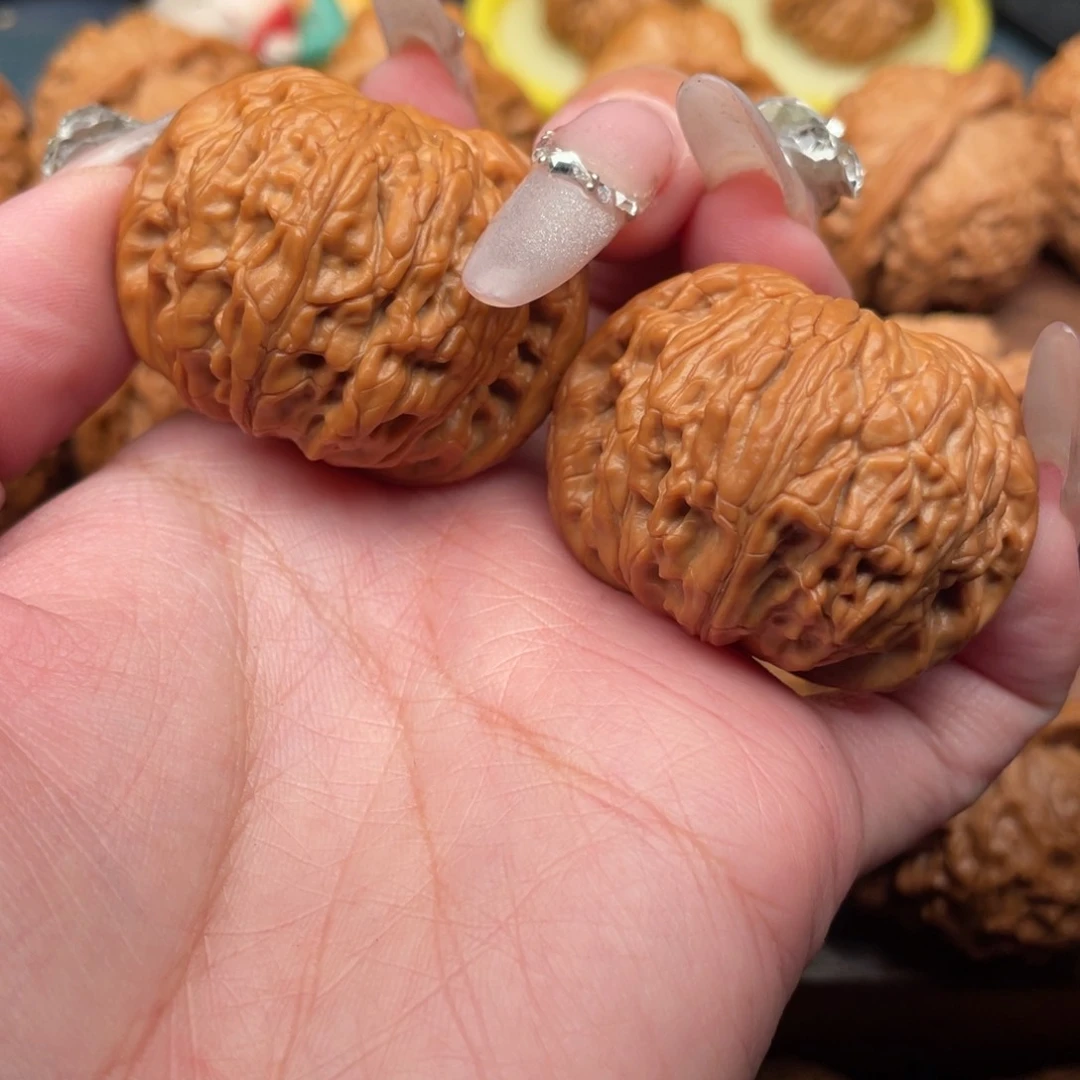 文玩核桃吊坠全品，正磨41