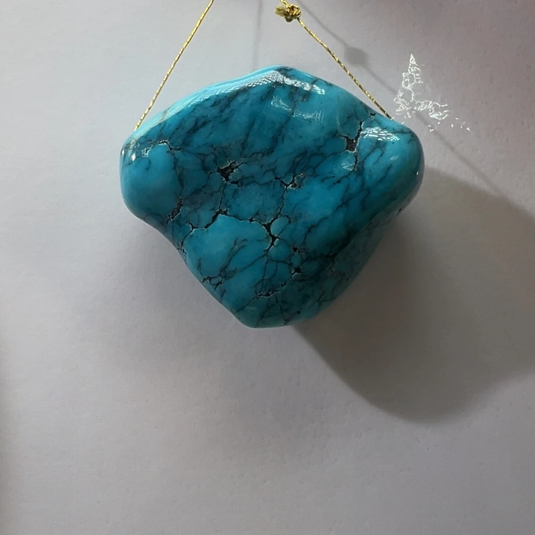 绿松石未镶嵌挂件