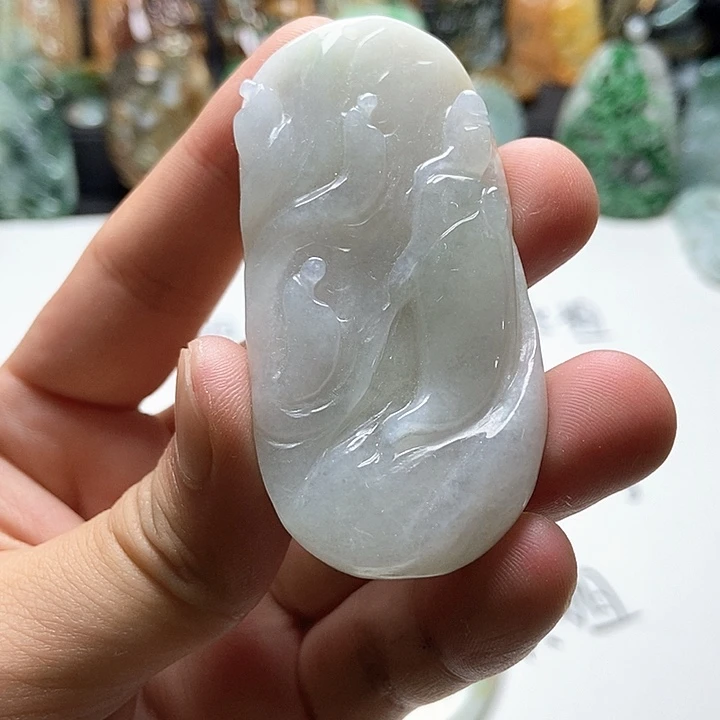 颈饰未镶嵌翡翠翡翠a货