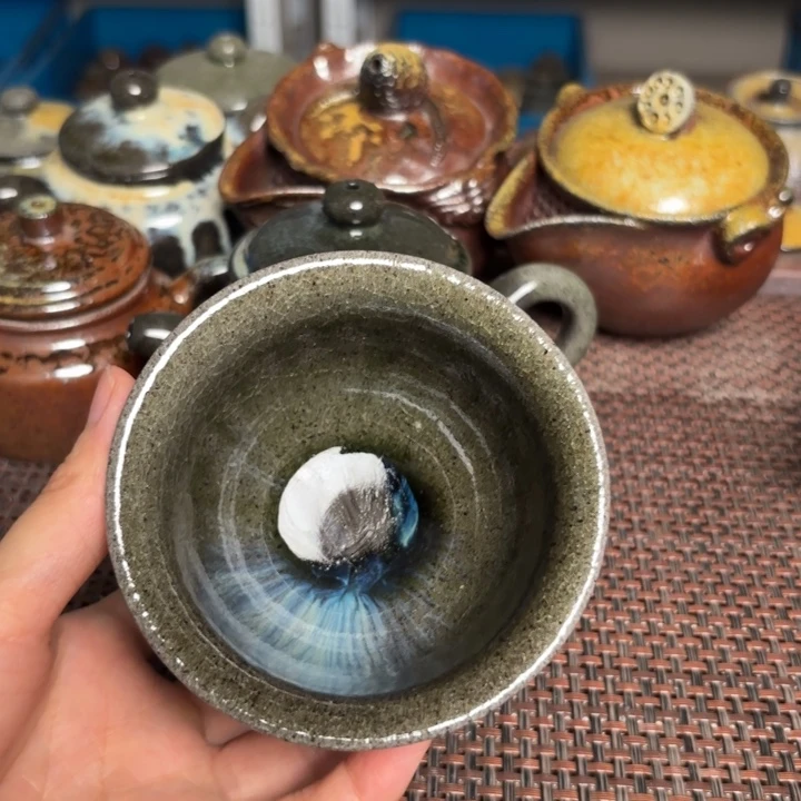茶杯紫砂中将军杯130