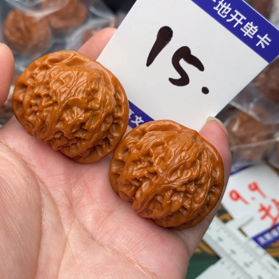 文玩核桃把件宫灯38