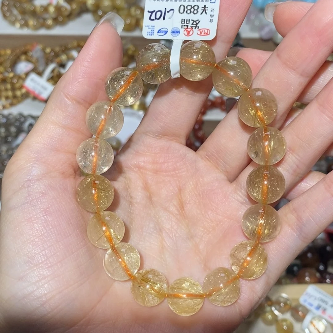 土****水晶手串未镶嵌手串