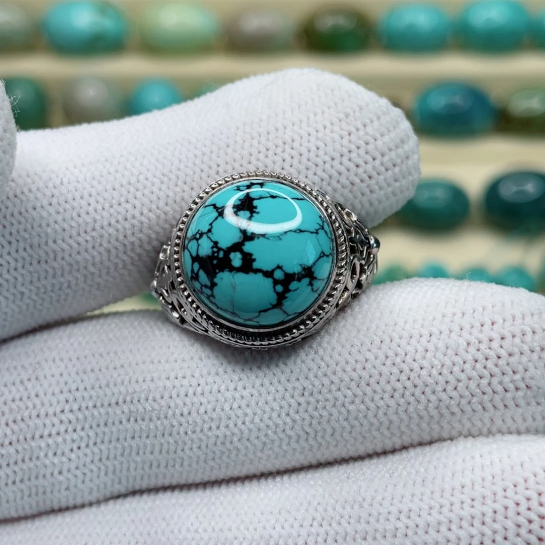 未镶嵌绿松石珠宝奇石小*